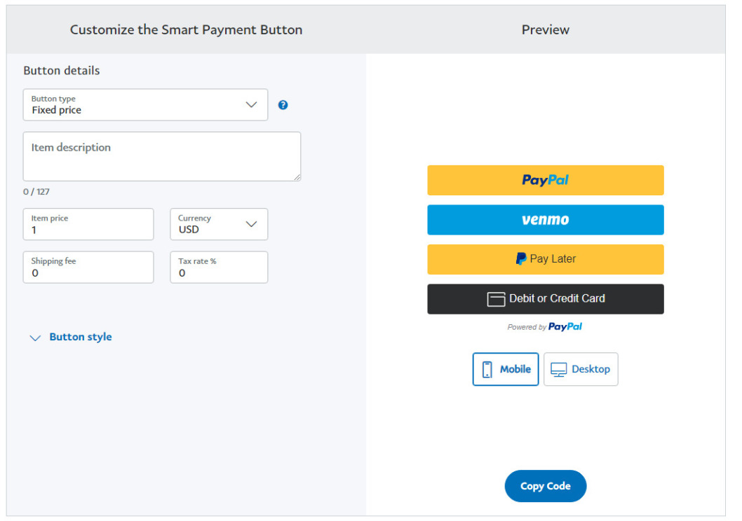 How to Add A PayPal Button to Your Website in 8 Steps
